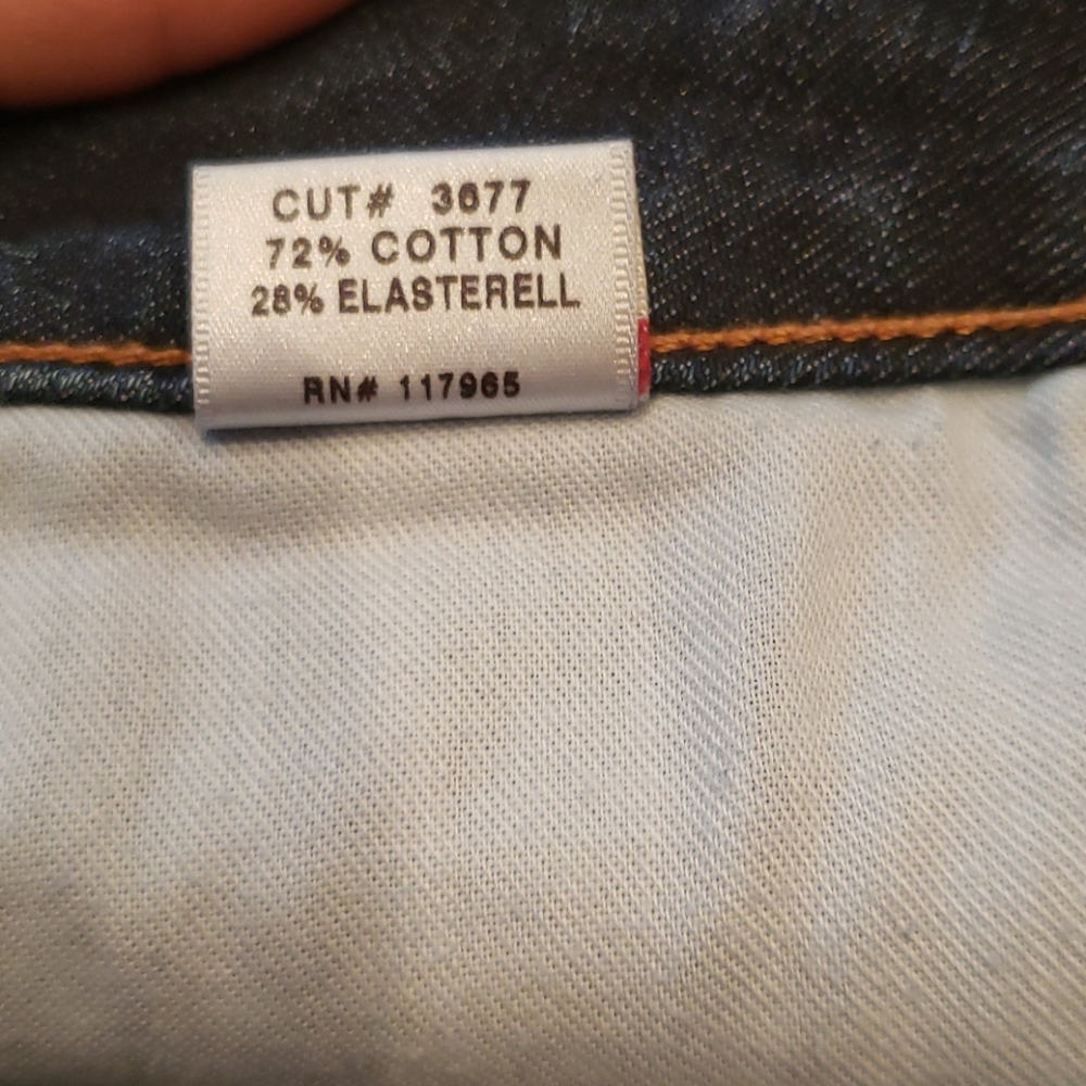 J brand dark wash pencil Jeans. - Picture 5 of 6